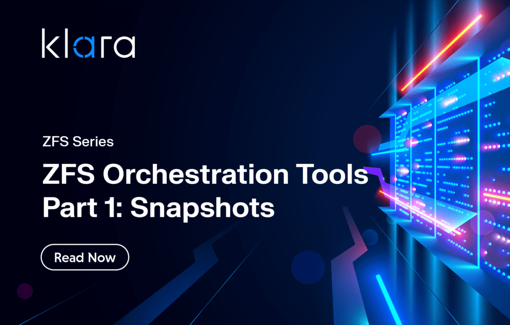Cover image: ZFS Orchestration Tools Part 1: Snapshots