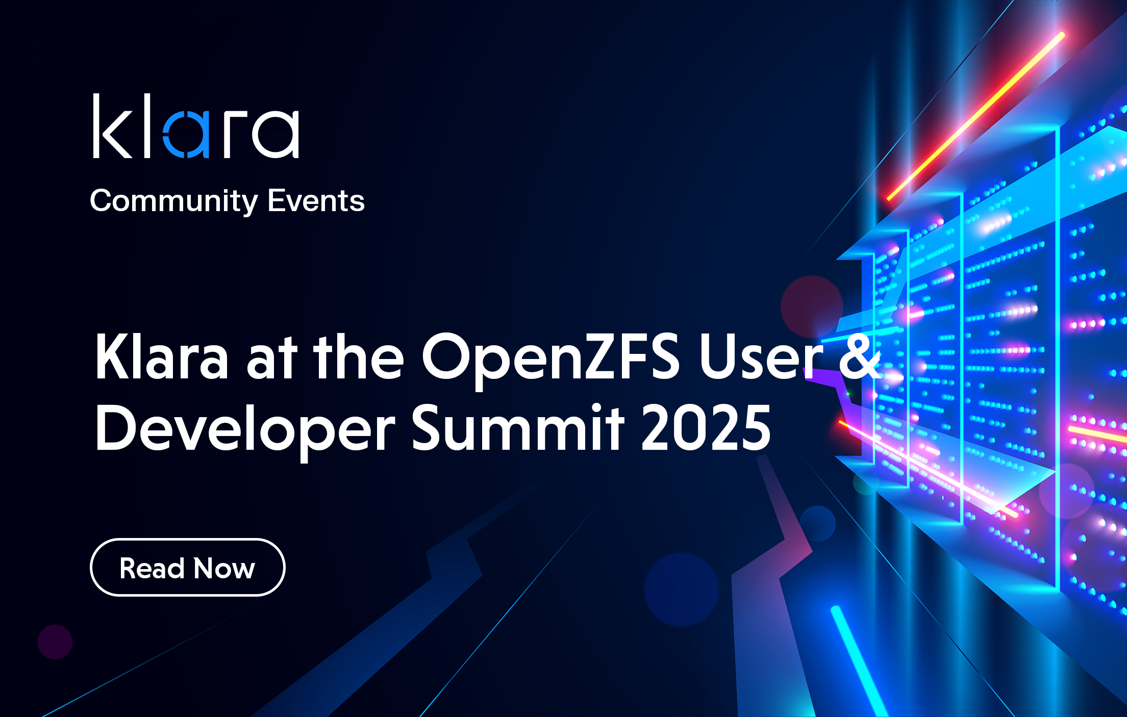Klara at the OpenZFS User & Developer Summit 2025