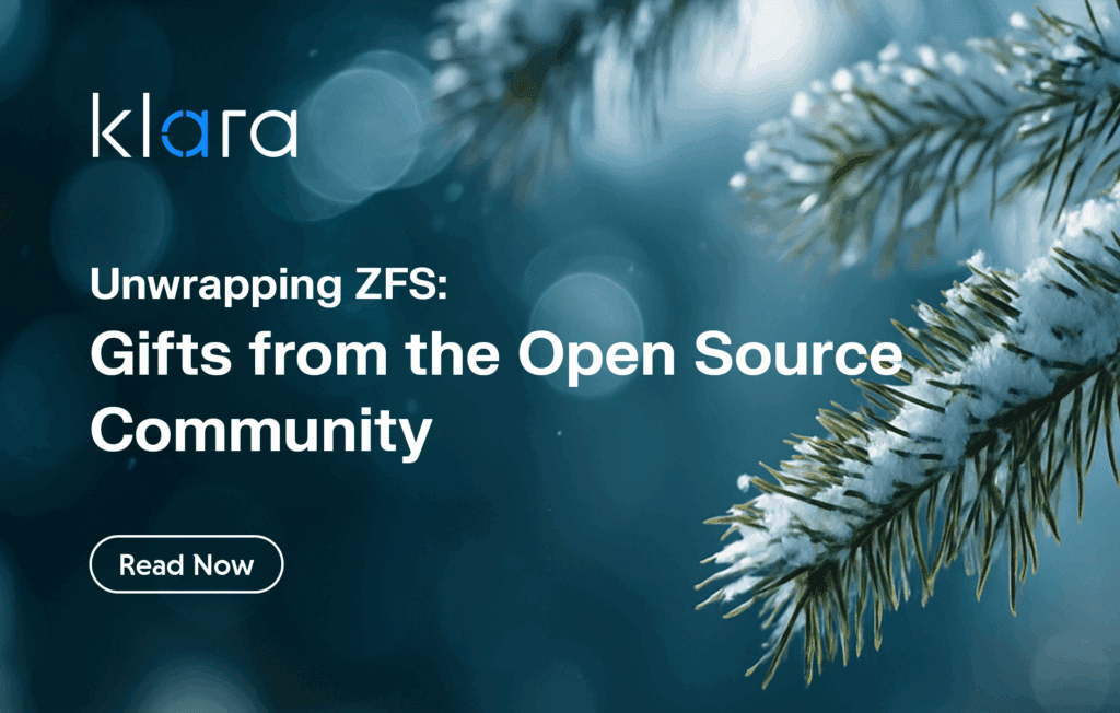Unwrapping ZFS: Gifts from the Open Source Community